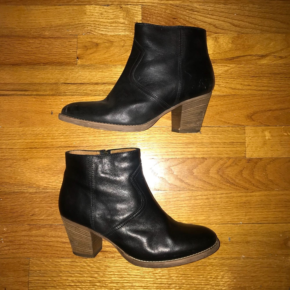 Madewell Black Booties